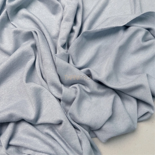 Тонкий трикотаж стрейч цвет голубой, арт. DK2002-4