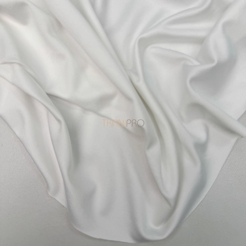 Холодное масло ткань цвет молочный, арт. MD3009-1