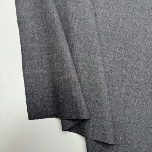 Костюмный твил с хлопком стрейч цвет серый, арт. KL3101-15