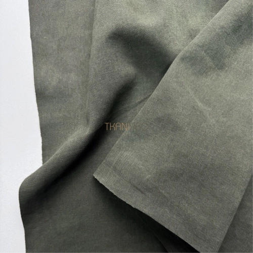Твил хлопок цвет серый болотный, арт. IKM3005-30