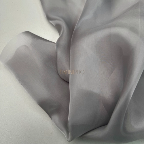 Ткань кристалон цвет серый, арт. SO1036-7