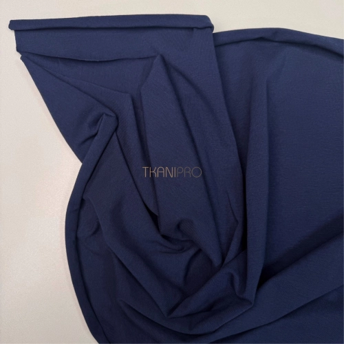 Трикотаж кулирная гладь цвет темный синий, арт. DK3555-10