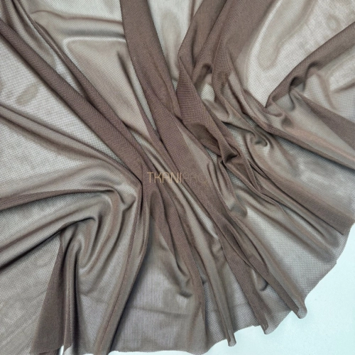 Сетка эластичная стрейч цвет коричневый, арт. SS2520-3