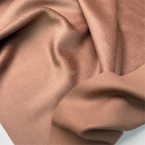 Ткань пальтовая шерстяная с ворсом цвет тауп, арт. IKC3110-1