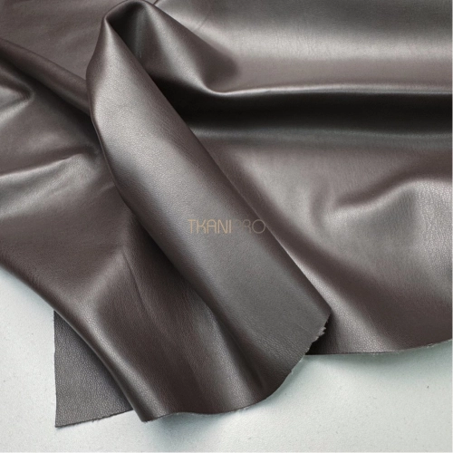 Искусственная кожа на замше цвет коричневый, арт. OW9004-18