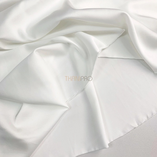 Шелк искусственный, арт. S2144-12 цвет топленое молоко