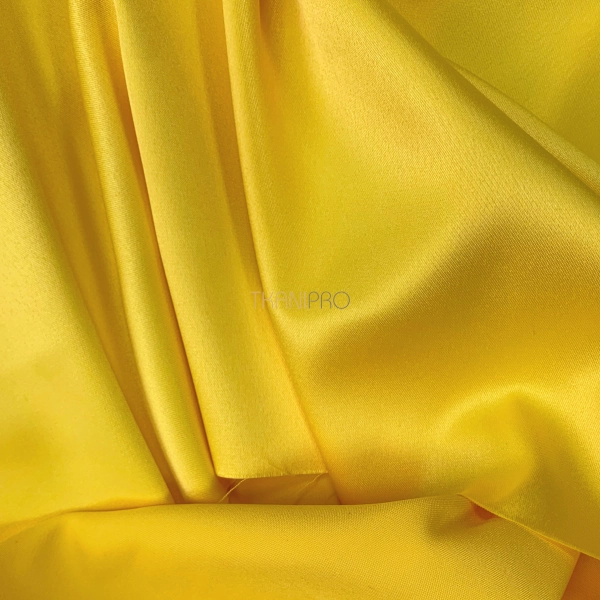 Атлас плотный, арт. A2086-33 цвет желтый