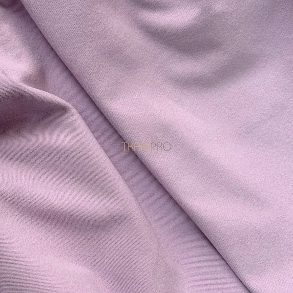 Ткань трикотаж эластичный софт тач, арт. DW1526-19 цвет сиреневый
