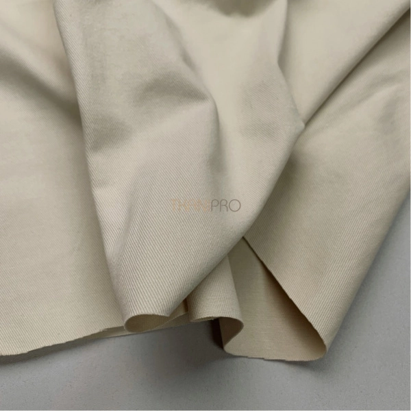 Хлопок твил плотный, арт. IKM3001-7 цвет бежевый кремовый