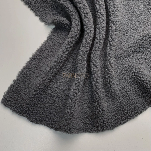 Мех барашек цвет серый, арт. WF3040-30