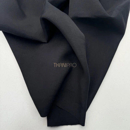Костюмная ткань тенсель вискоза, арт. BK1049-4 цвет черный