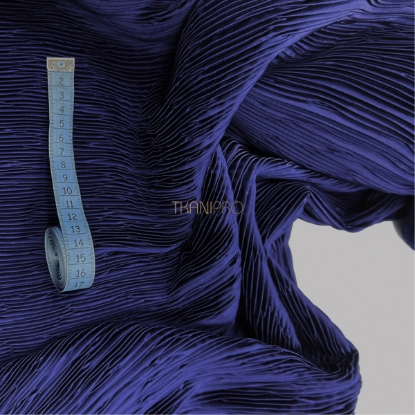 Плиссе жатка цвет синий, арт. PLS1904-87