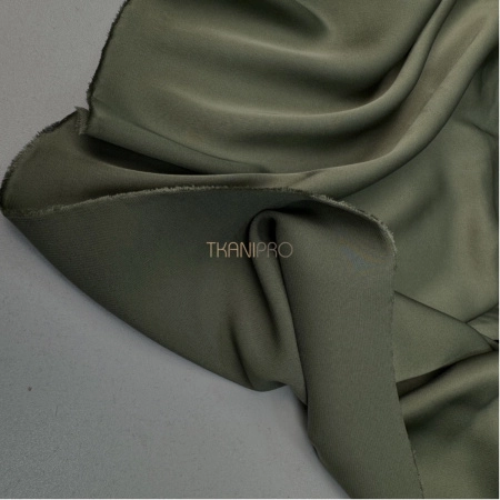 Шелк искусственный, арт. S2134-45 цвет хаки