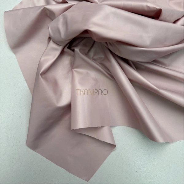 Ткань плащевая матовая цвет розовый пыльный, арт. PL2291-4