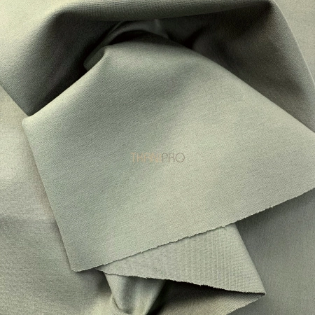 Трикотаж джерси плотный цвет оливковый, арт. DN2068-3