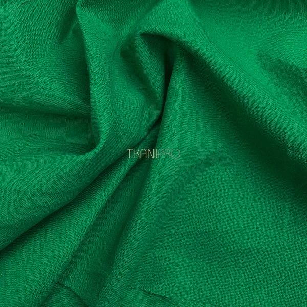 Ткань лён с вискозой цвет зеленый травяной, арт. L2150-22