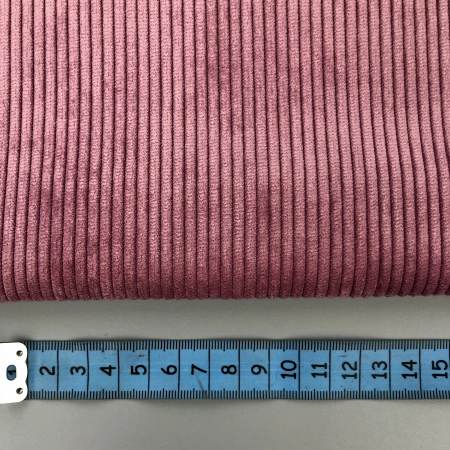 Ткань вельвет цвет розовато лиловый, арт. KV5350-19