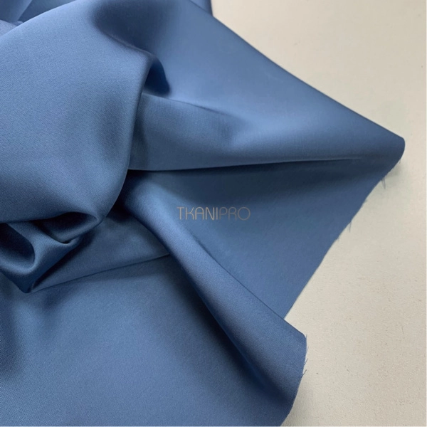 Сатин вискоза, арт. SK2002-10 цвет голубой