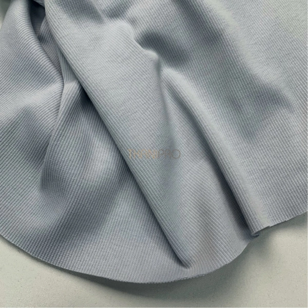 Трикотаж кашкорсе, арт. DW1201-12 цвет голубовато серый