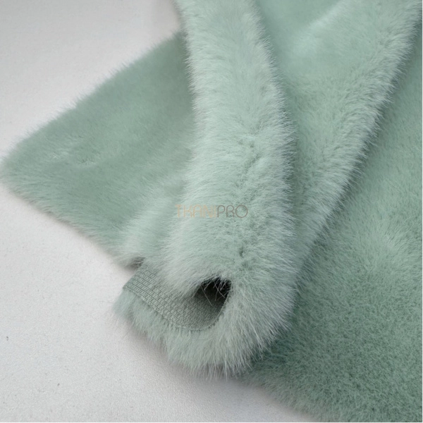 Норка искусственный мех, арт. ON1028-10 цвет фисташковый