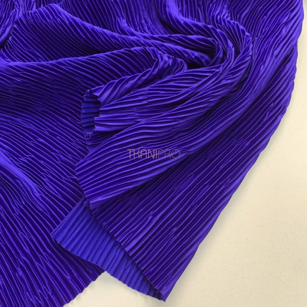 Плиссе жатка цвет синий электрик, арт. PLS1904-49