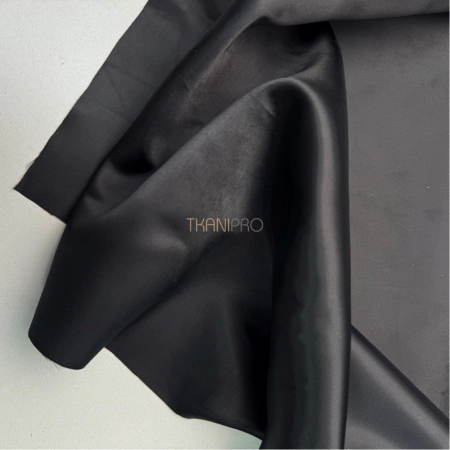 Подкладочная ткань жаккард черный, арт. IP2119-10