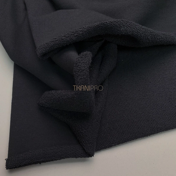 Футер 3 нитка петля хлопок цвет серый антрацитовый, арт. DF2150-8