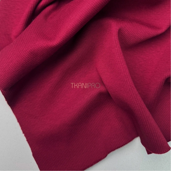 Трикотаж кашкорсе цвет вишневый, арт. DW1201-17