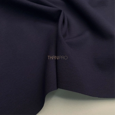 Трикотаж джерси плотный цвет синий, арт. DN1002-1