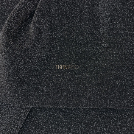 Трикотаж сетка с люрексом, арт. DL7004-3 цвет серый и серебро