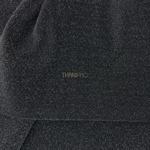 Трикотаж сетка с люрексом, арт. DL7004-3 цвет серый и серебро