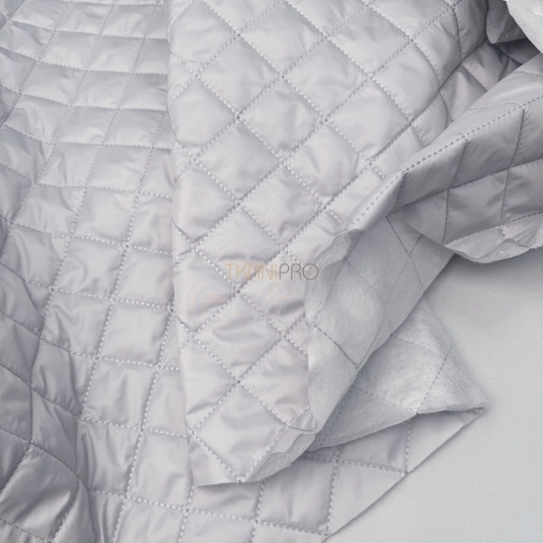 Стеганая ткань на синтепоне цвет серый, арт. PS2277-16