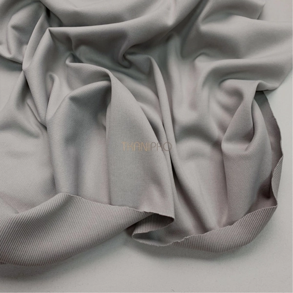 Трикотаж в рубчик цвет серый, арт. TM2112-4