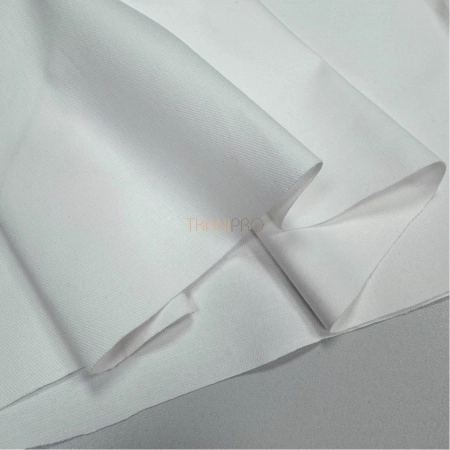 Хлопок твил стрейч, арт. IKM4002-1 цвет молочный