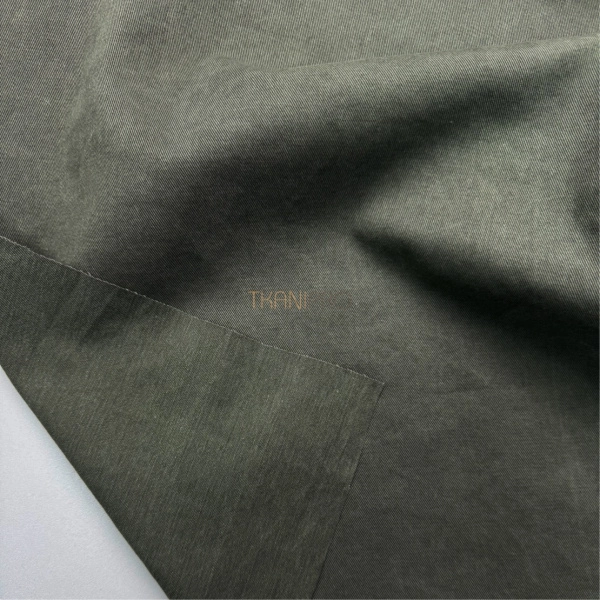 Твил хлопок цвет серый болотный, арт. IKM3005-30