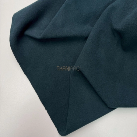 Ткань пальтовая турецкий кашемир, арт. KC2015-42 цвет изумрудный