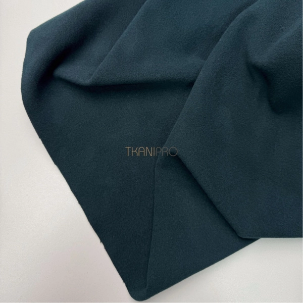 Ткань пальтовая турецкий кашемир, арт. KC2015-42 цвет изумрудный