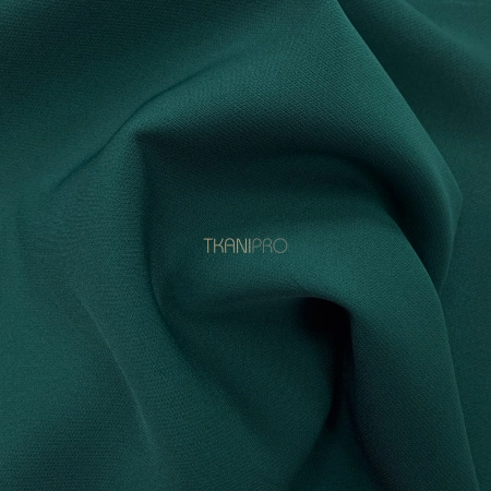 Костюмно-плательная ткань Барби, арт. KB1931-16 цвет изумрудный