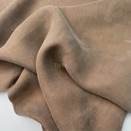 Вискоза софт крэш цвет коричневый, арт. KM3025-9