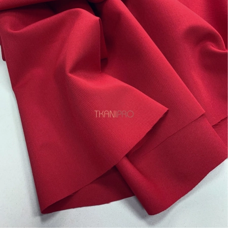 Костюмная ткань с вискозой красная, арт. K1938-27