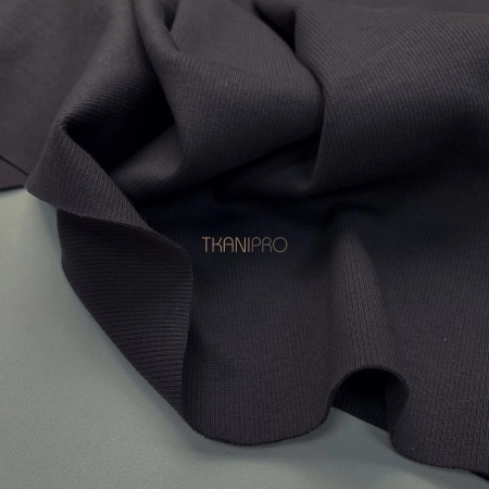 Трикотаж кашкорсе, арт. DW1201-29 цвет серый графит