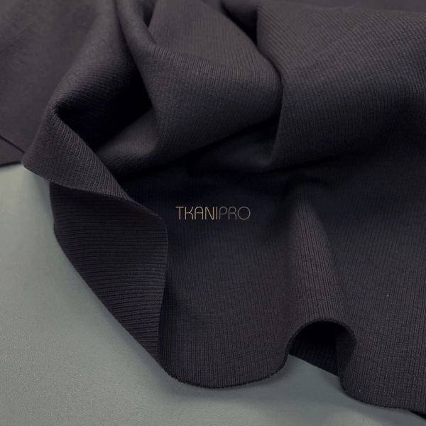 Трикотаж кашкорсе, арт. DW1201-29 цвет серый графит