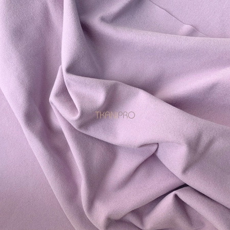 Ткань трикотаж эластичный софт тач, арт. DW1526-19 цвет сиреневый