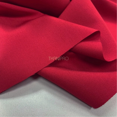 Костюмная ткань с вискозой красная, арт. K1938-27
