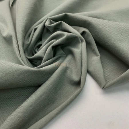 Трикотаж кулирная гладь, арт. DK3551-136 цвет хаки