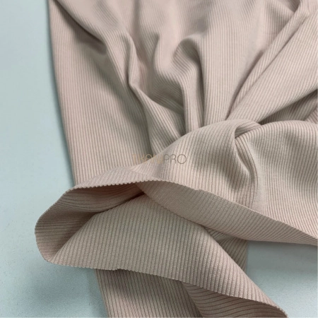 Трикотаж Кашкорсе с вискозой, арт. DW1960-4 цвет бежевый