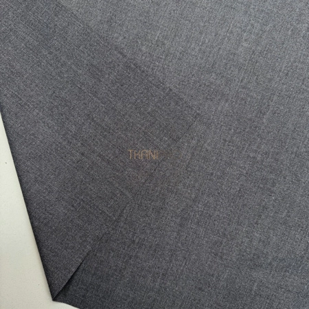 Костюмный твил с хлопком стрейч цвет серый, арт. KL3101-15