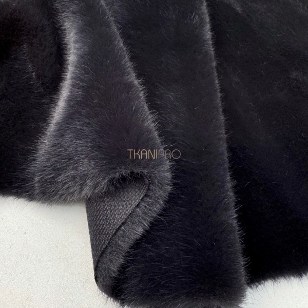 Норка искусственный мех, арт. ON1028-5 цвет синий чернильный