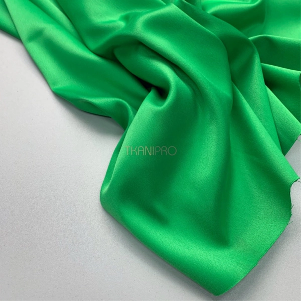 Атлас плотный, арт. A2086-34 цвет салатовый