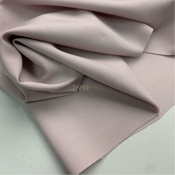 Костюмная ткань с вискозой цвет бежевый розовый, арт. K1937-16